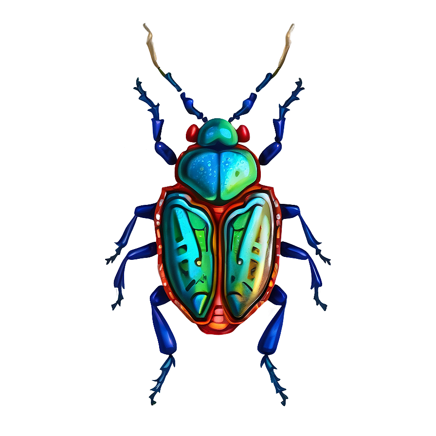 Hand Drawn Bug Png Khm PNG Image