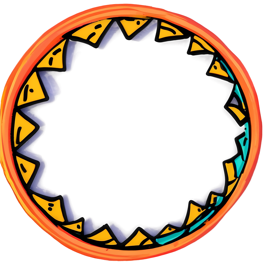 Hand Drawn Circle Outline Png Rey PNG Image