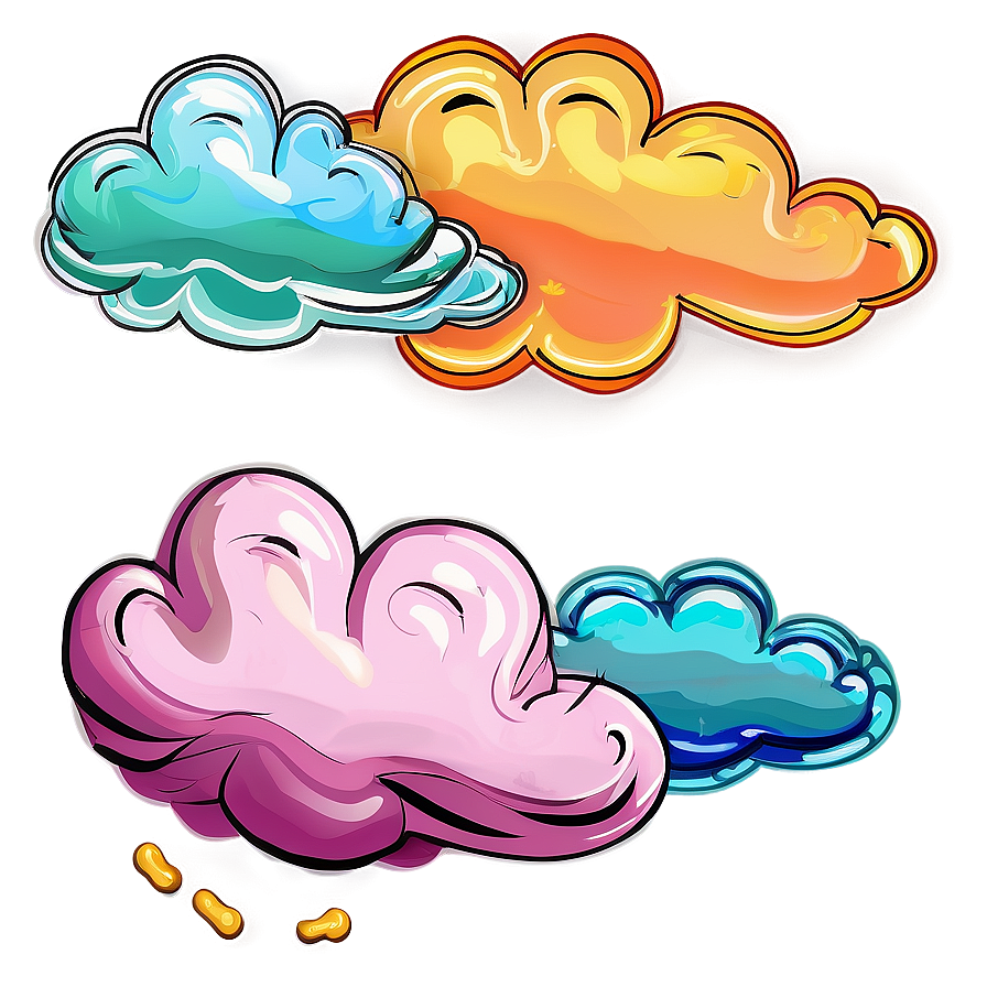 Hand Drawn Cloud Clipart Png Isa PNG Image