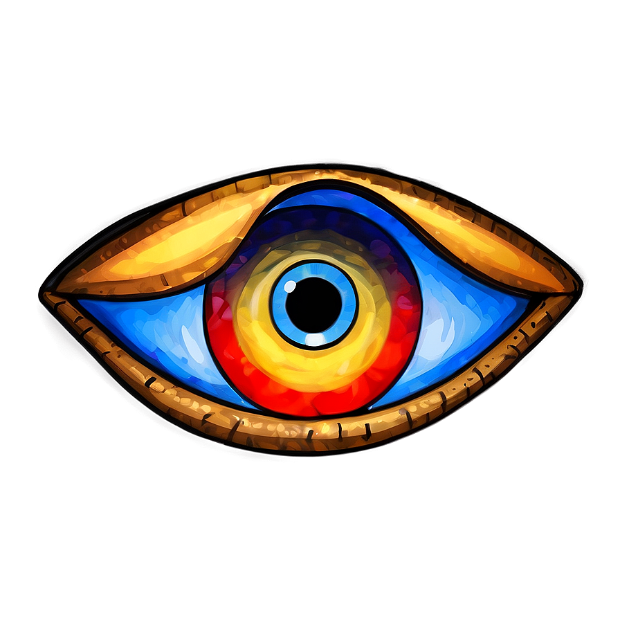 Hand-drawn Evil Eye Png 88 PNG Image