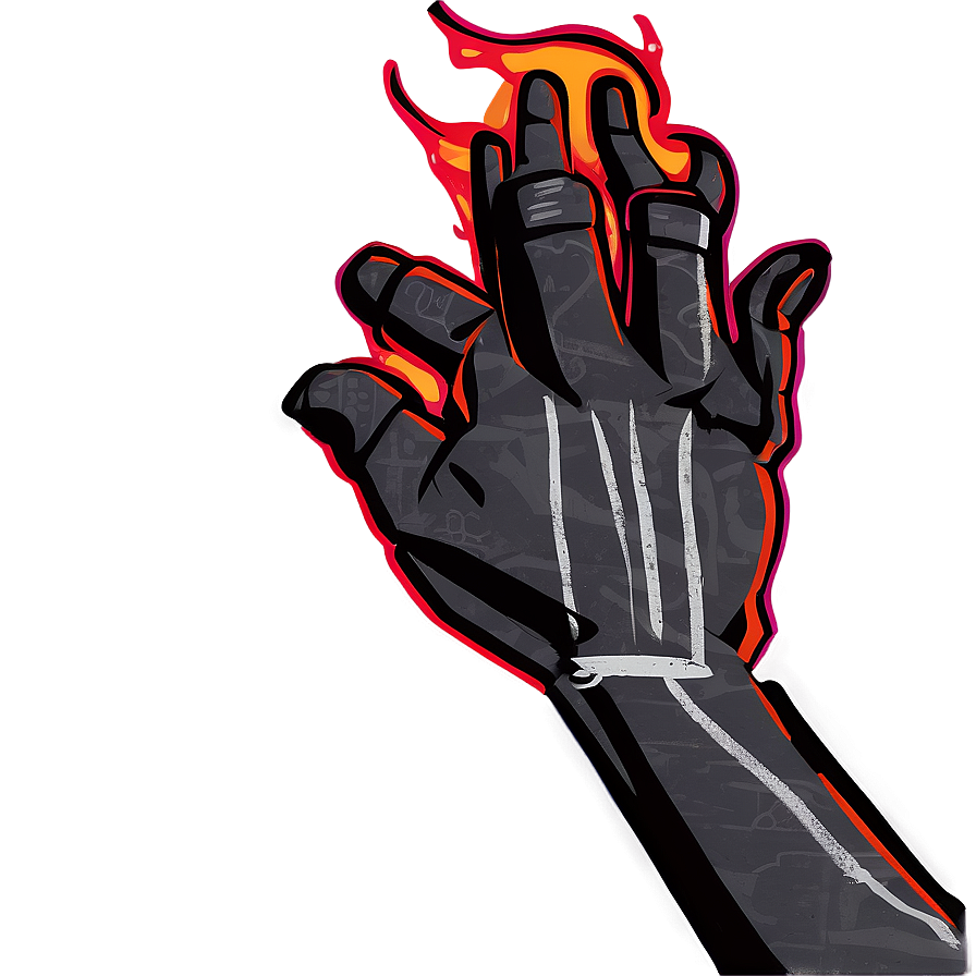 Hand Drawn Flame Png Ajx77 PNG Image