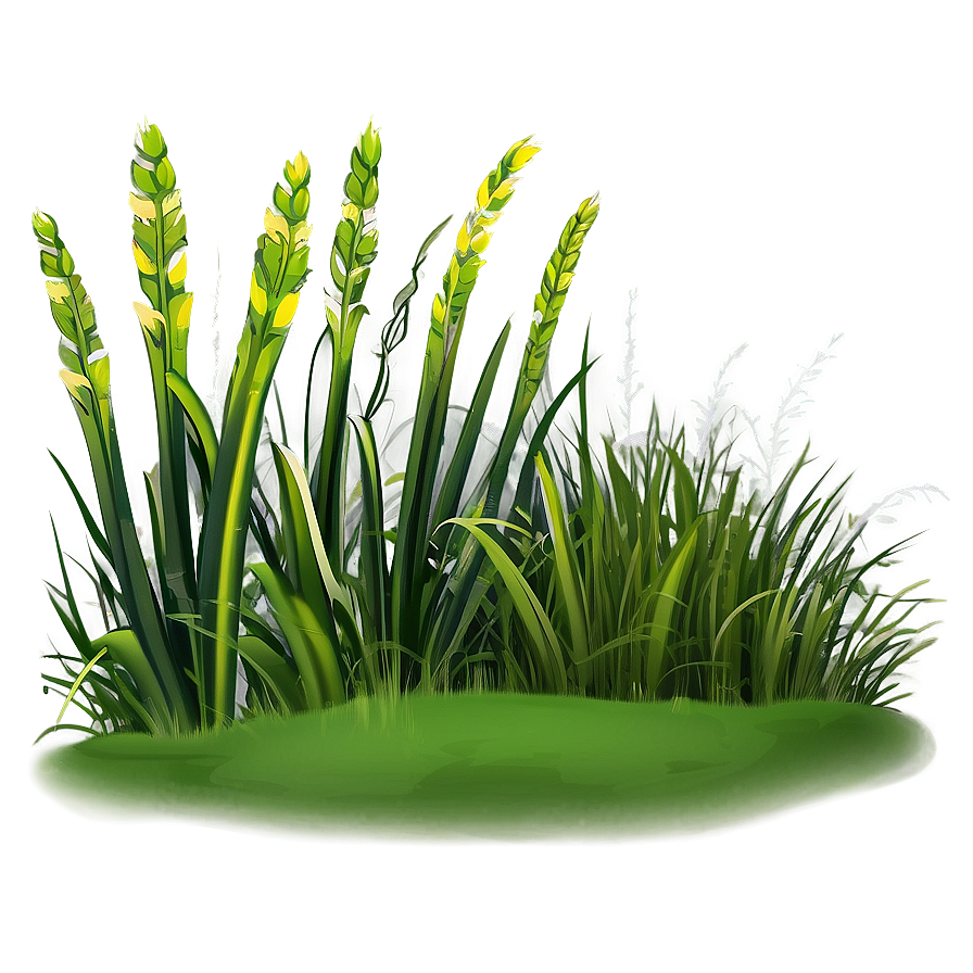 Hand-drawn Grass Illustration Png Chu44 PNG Image