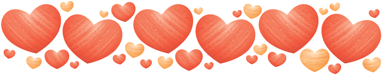 Hand Drawn Heart Border PNG Image