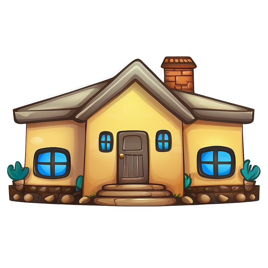 Hand Drawn House Emoji Png 98 PNG Image