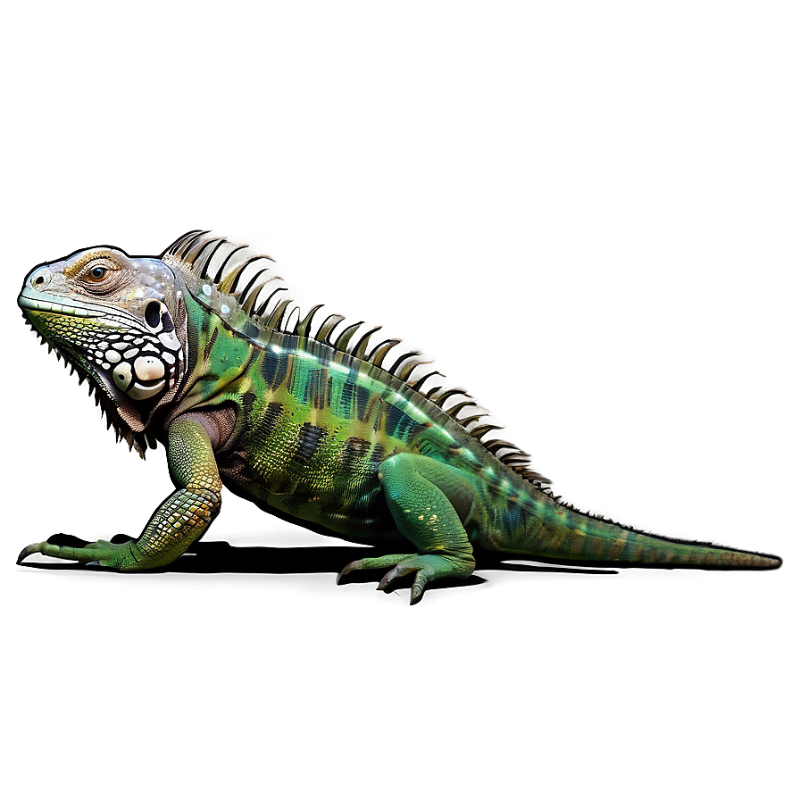 Hand Drawn Iguana Png 06112024 PNG Image