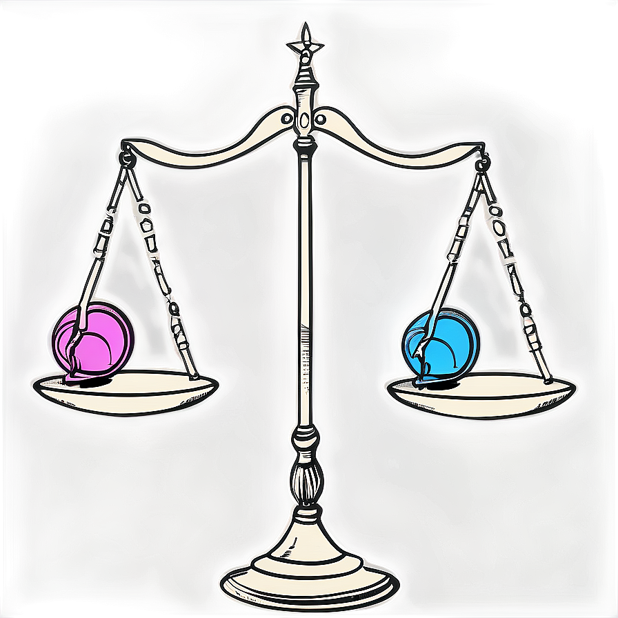 Hand Drawn Libra Png 06202024 PNG Image