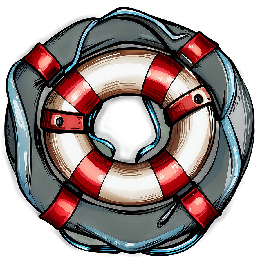 Hand Drawn Life Saver Png 58 PNG Image