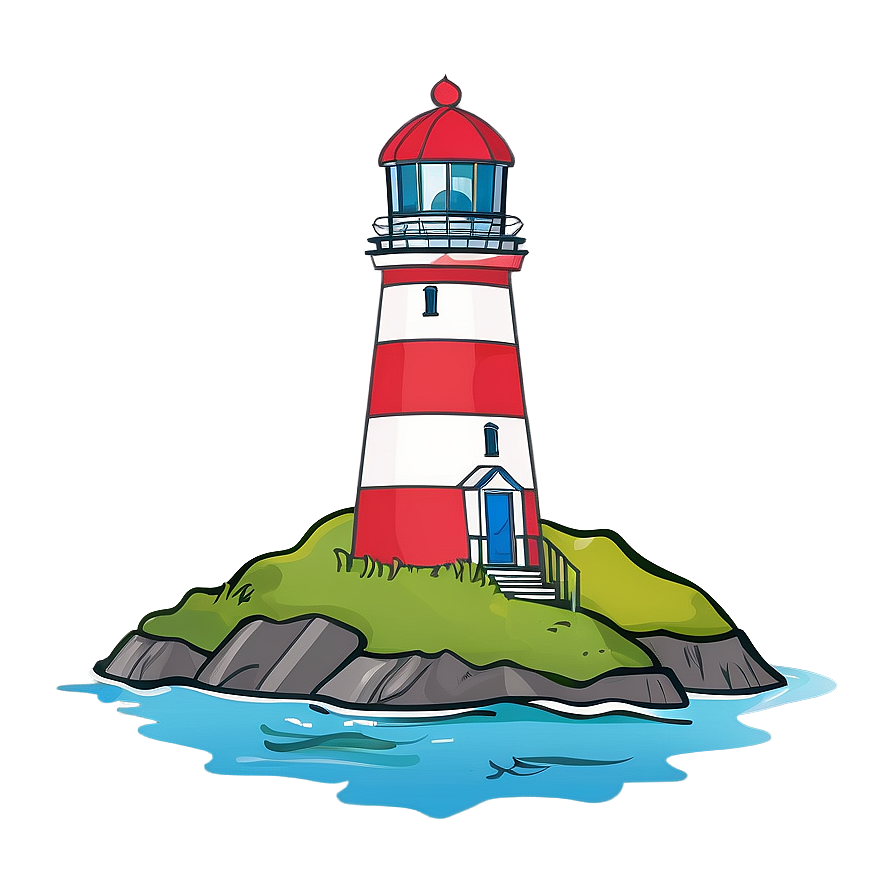 Hand-drawn Lighthouse Png 89 PNG Image