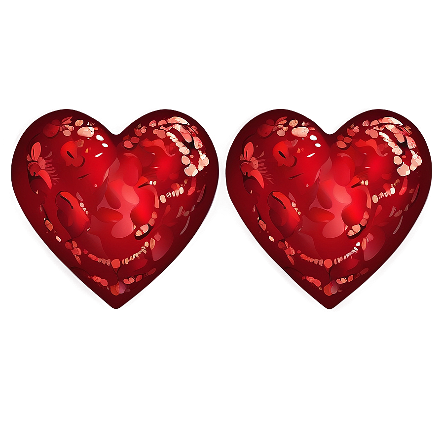 Hand Drawn Red Heart Emoji Png 59 PNG Image