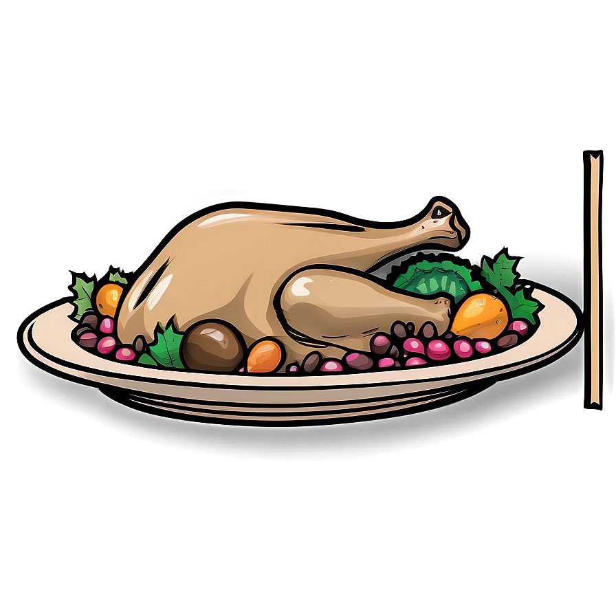 Hand Drawn Thanksgiving Png Avr86 PNG Image