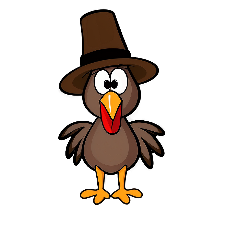 Hand Drawn Turkey Cartoon Png Ygv86 PNG Image