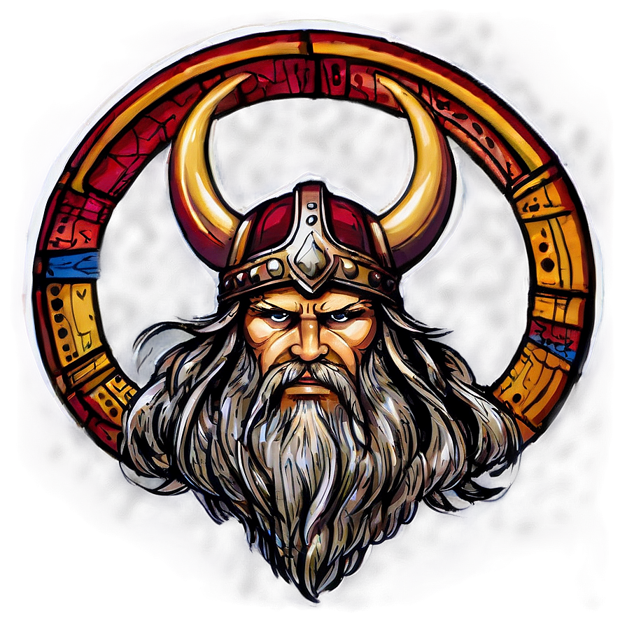 Hand-drawn Vikings Logo Png Liv67 PNG Image