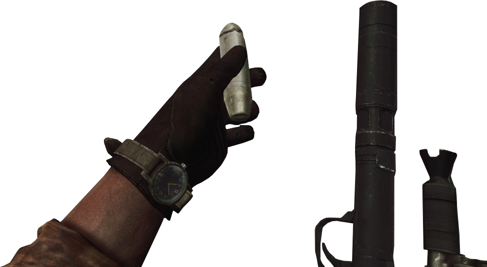 Hand Holding Grenade Animation PNG Image