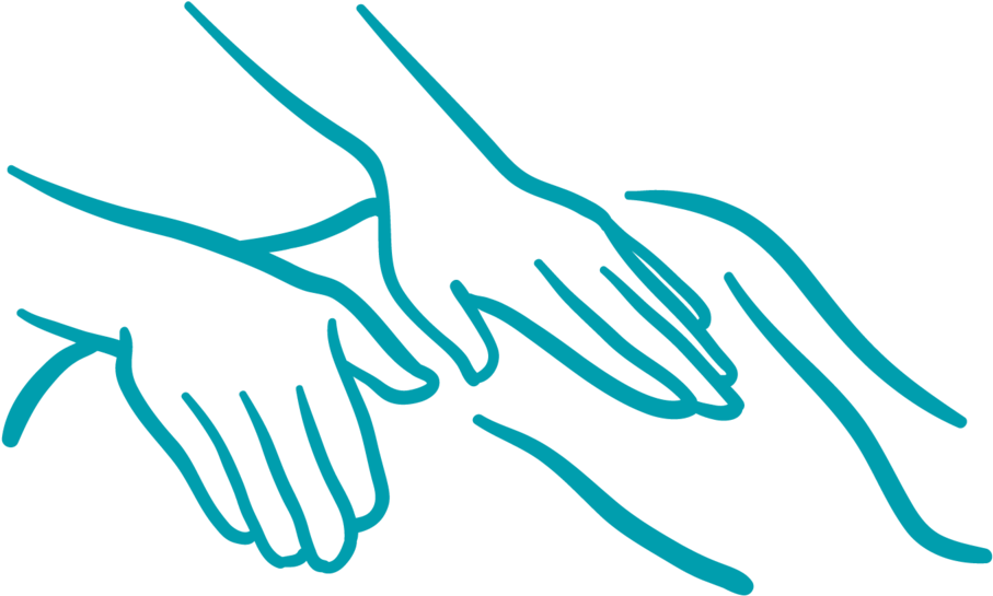 Hand Massage Outline PNG Image