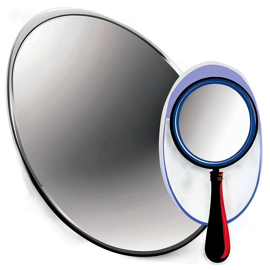 Hand Mirror Clipart Png Tvj7 PNG Image