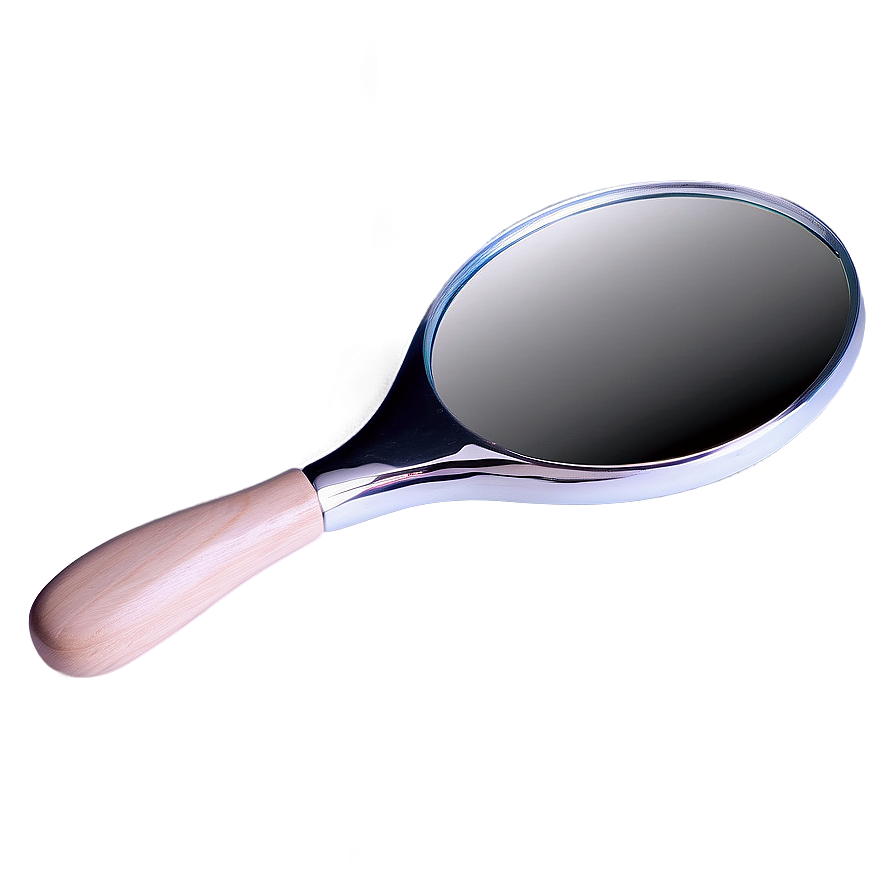 Hand Mirror With Handle Png Kvb PNG Image