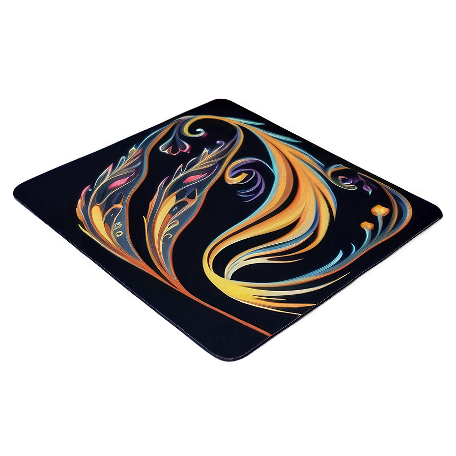 Hand-painted Art Mousepad Png 58 PNG Image