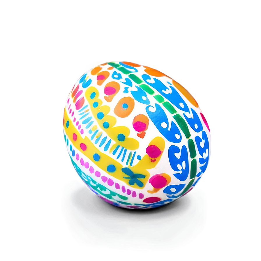 Hand Painted Easter Egg Png Mgo18 PNG Image