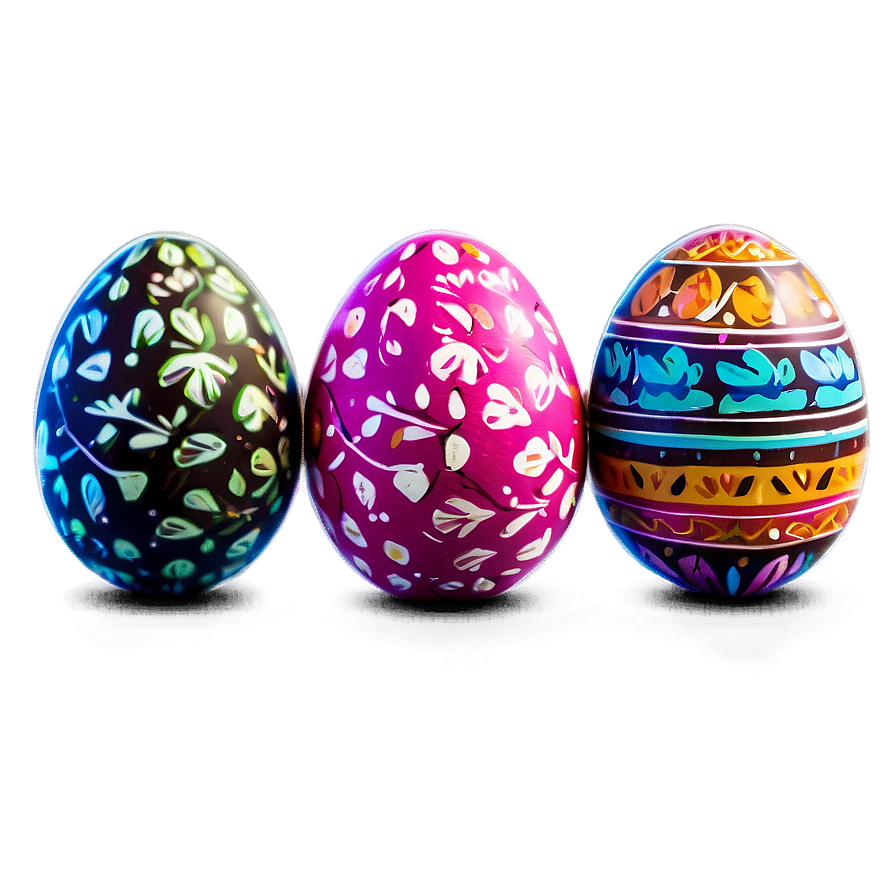 Hand Painted Easter Egg Png Qdq44 PNG Image