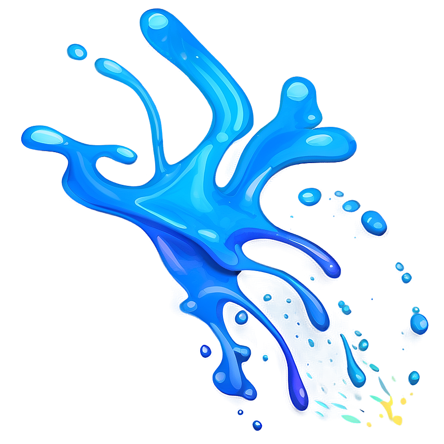 Hand Painted Splash Png Ydw PNG Image