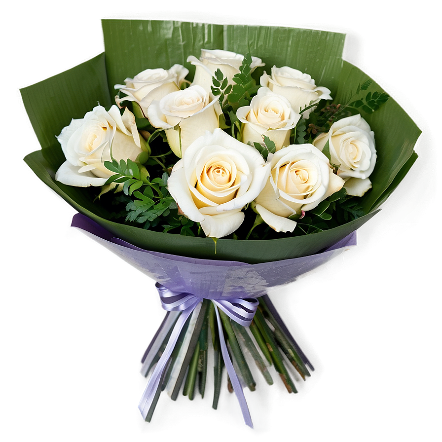 Hand-tied Roses Bouquet Png 58 PNG Image