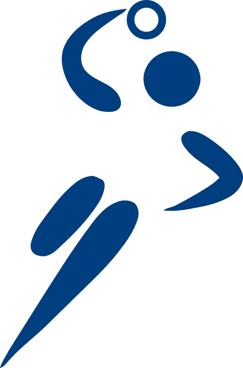 Handball Player Silhouette PNG Image