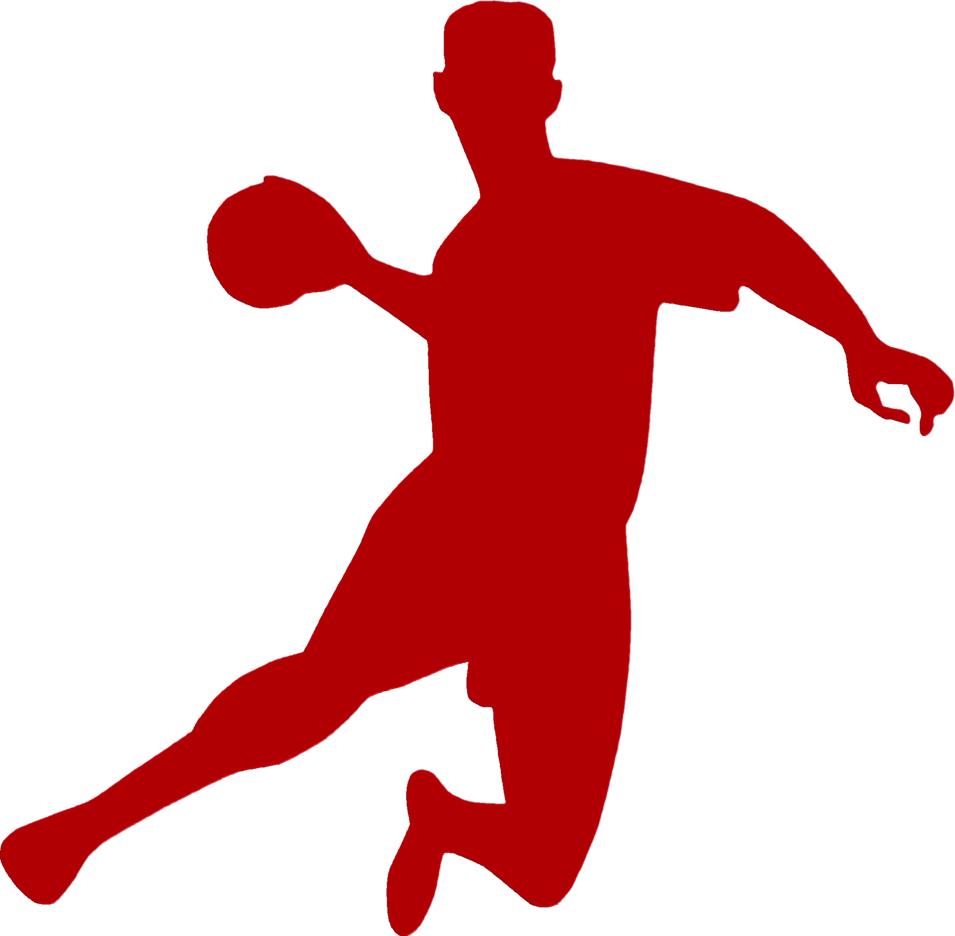 Handball_ Player_ Silhouette.png PNG Image