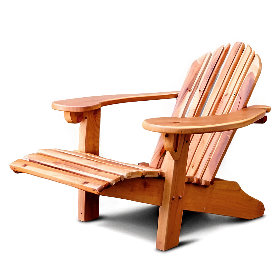 Handcrafted Adirondack Chair Png Ubf PNG Image