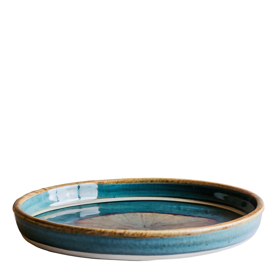 Handcrafted Ceramic Tray Png 5 PNG Image