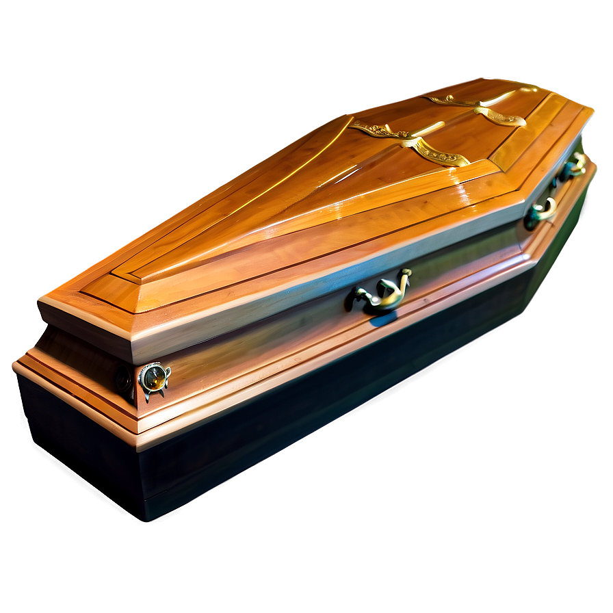 Handcrafted Coffin Png 05242024 PNG Image