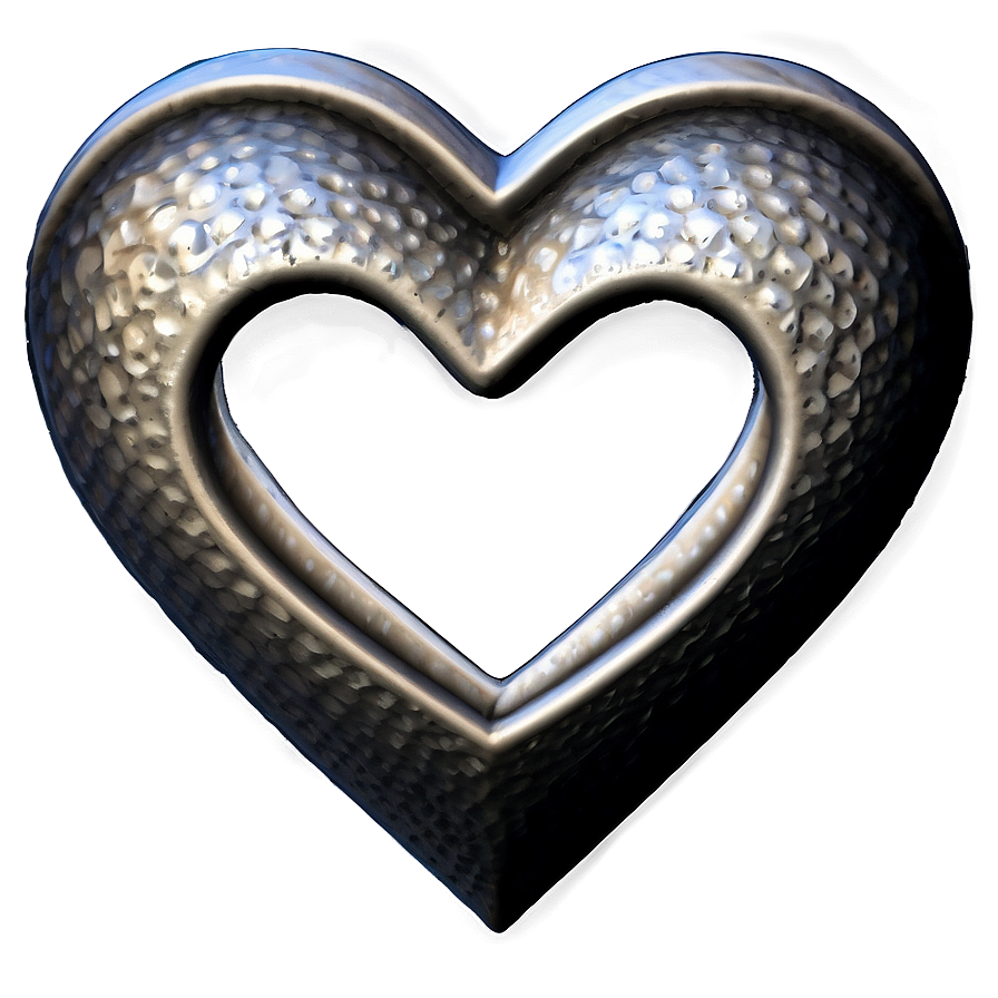 Handcrafted Heart Design Png Ydi54 PNG Image