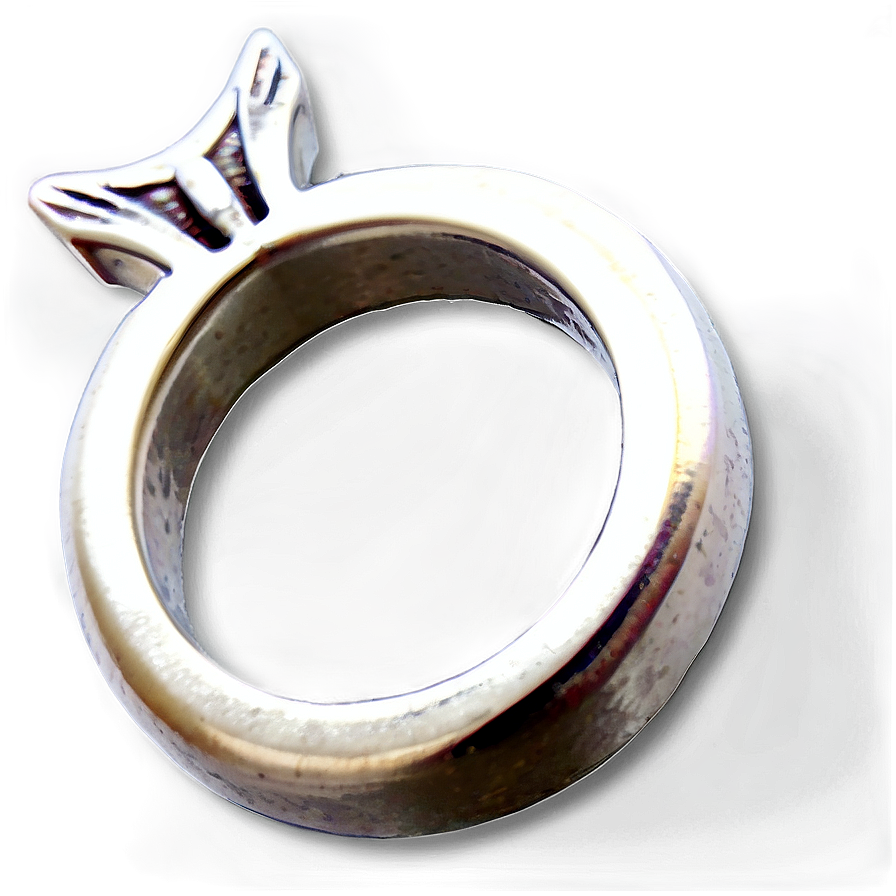 Handcrafted Silver Ring Png Nwm67 PNG Image