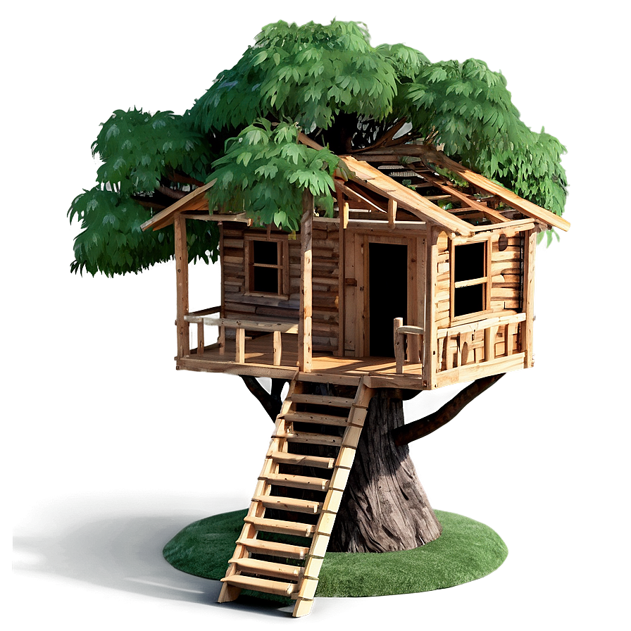 Handcrafted Treehouse Models Png 92 PNG Image