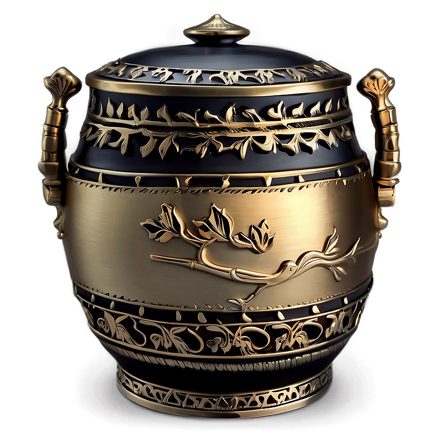 Handcrafted Urn Png Ppo PNG Image