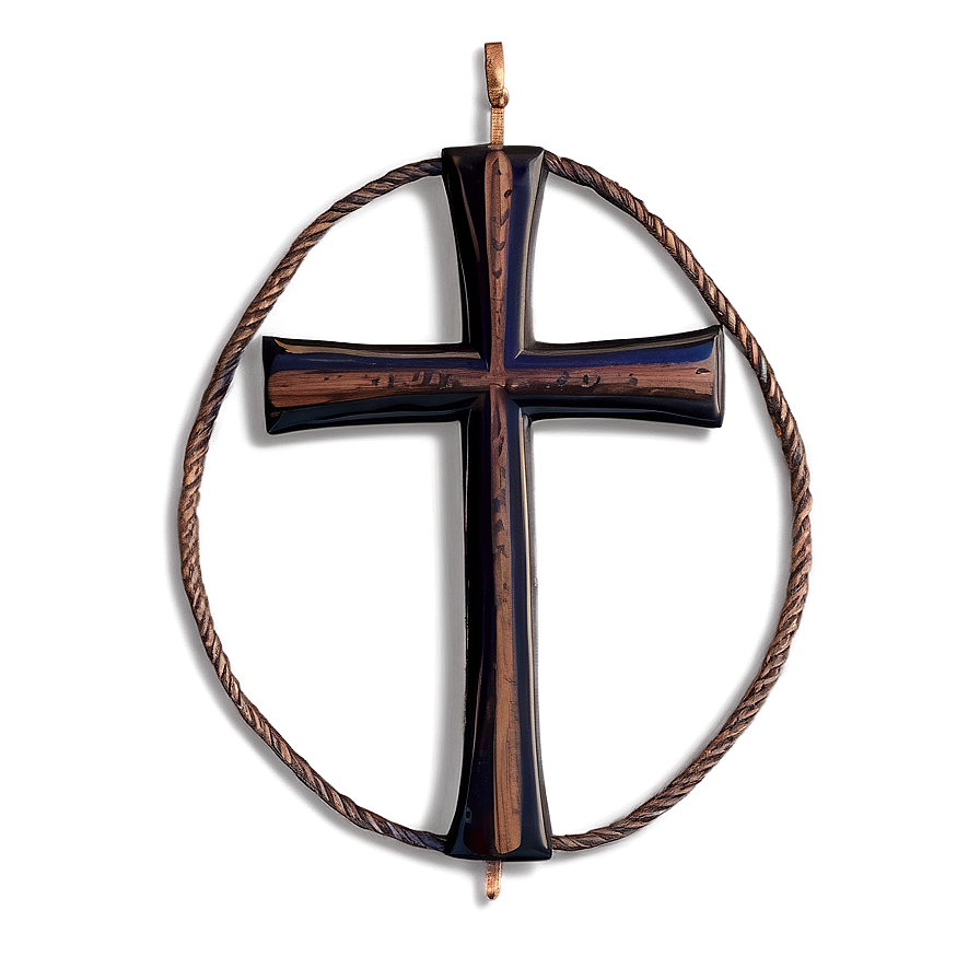 Handcrafted Wooden Cross Png Khu75 PNG Image