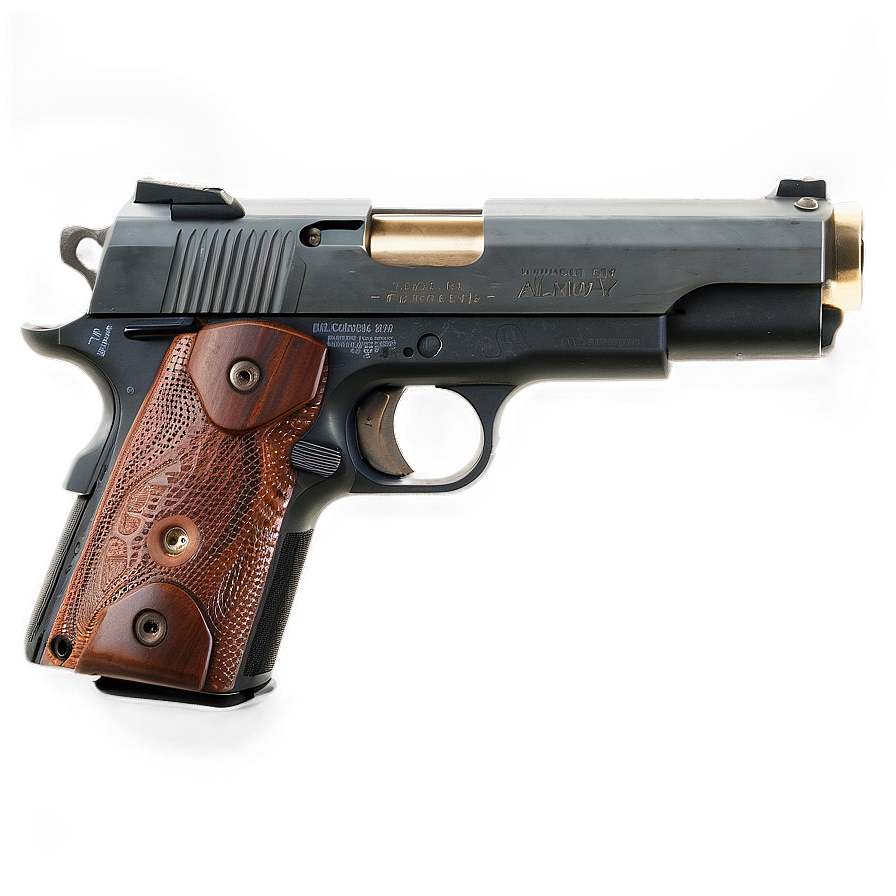 Handgun At Ready Png Ddq PNG Image