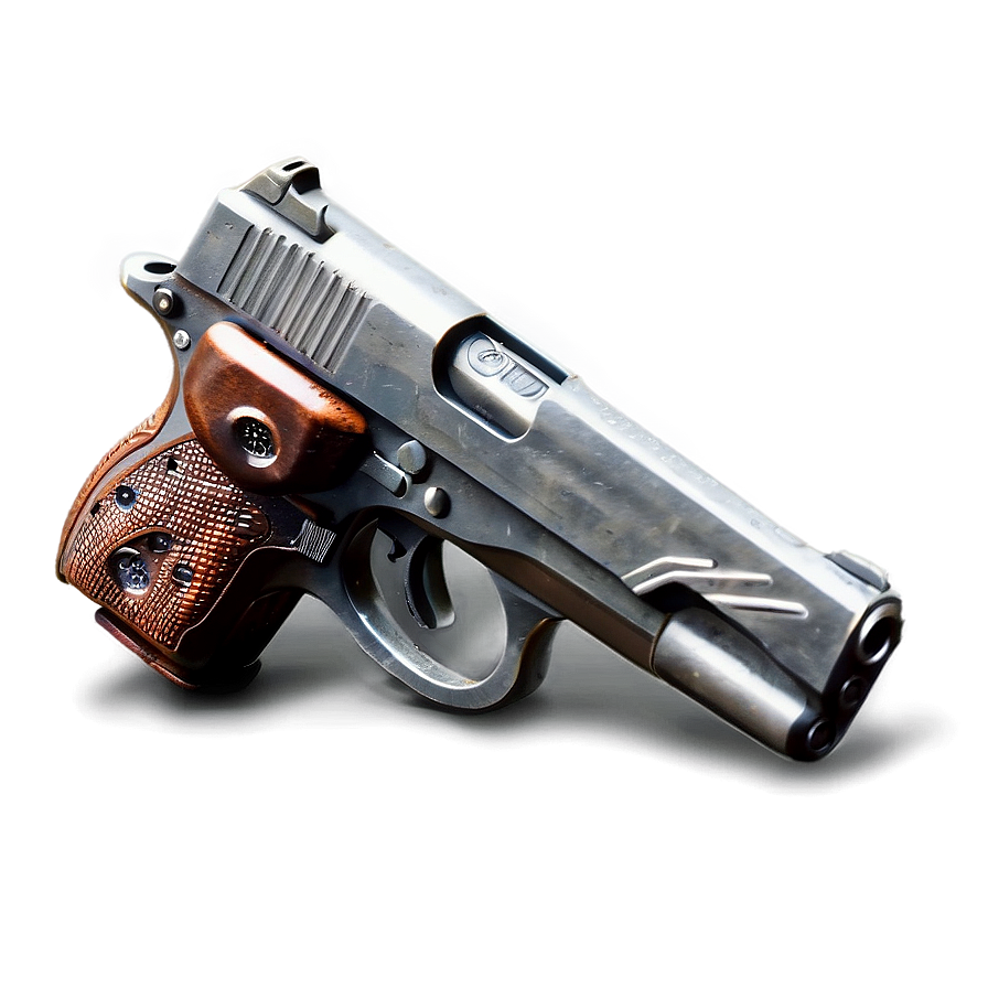 Handgun At Ready Png Jcp PNG Image