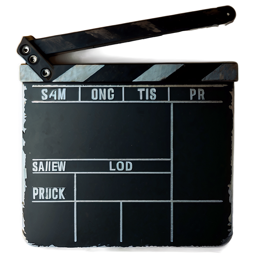 Handheld Film Slate Png 34 PNG Image