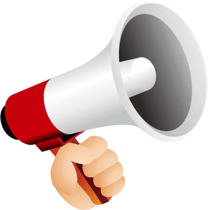 Handheld Megaphone Icon PNG Image