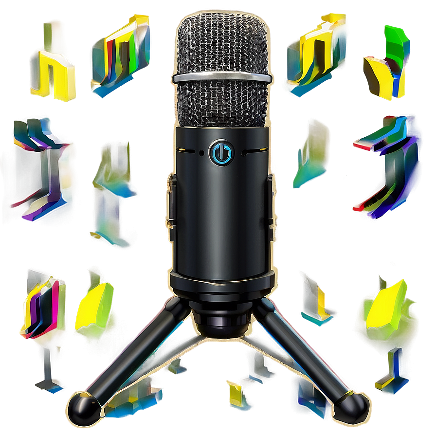 Handheld Podcast Microphone Png 3 PNG Image