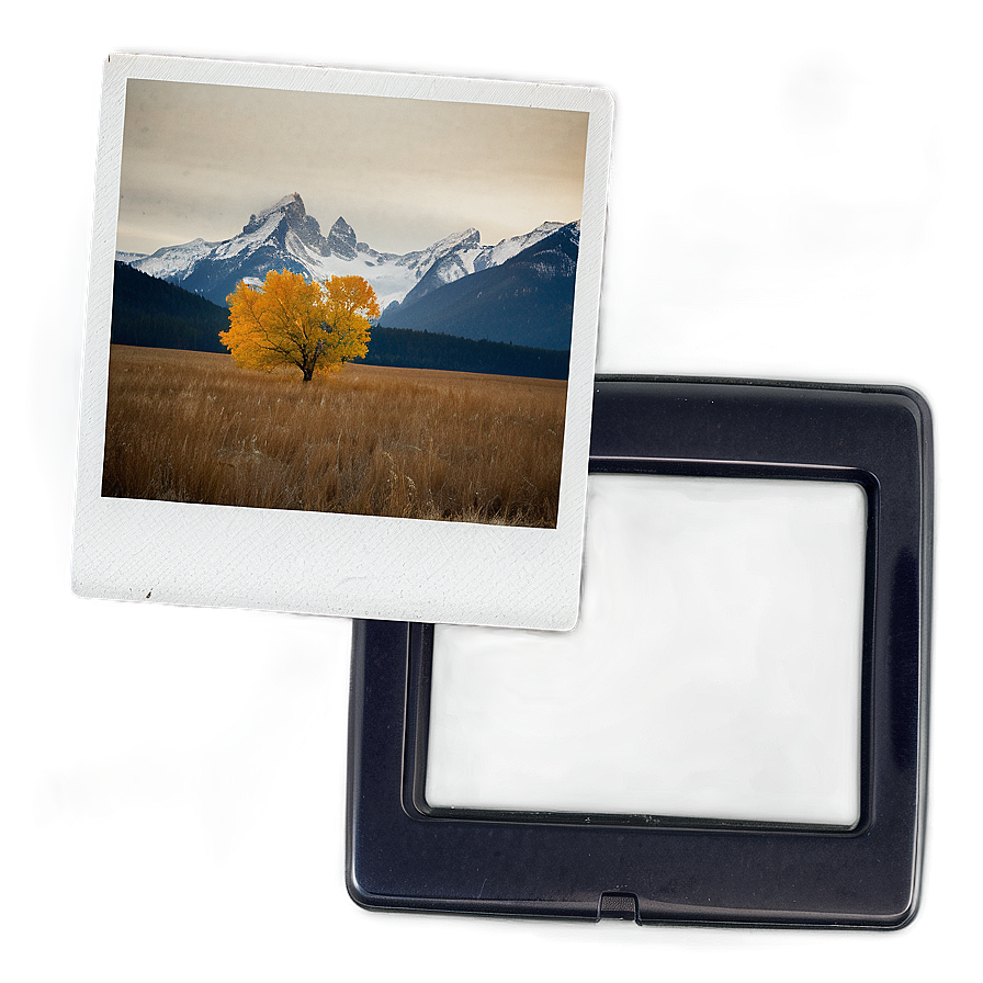 Handheld Polaroid Snapshot Png Cfb45 PNG Image