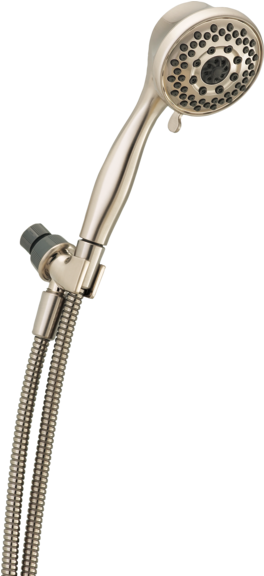 Handheld Showerhead Isolated PNG Image