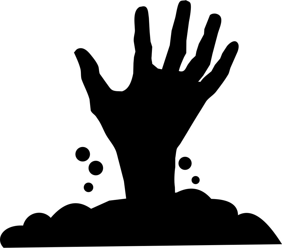 Handin Soil Silhouette PNG Image