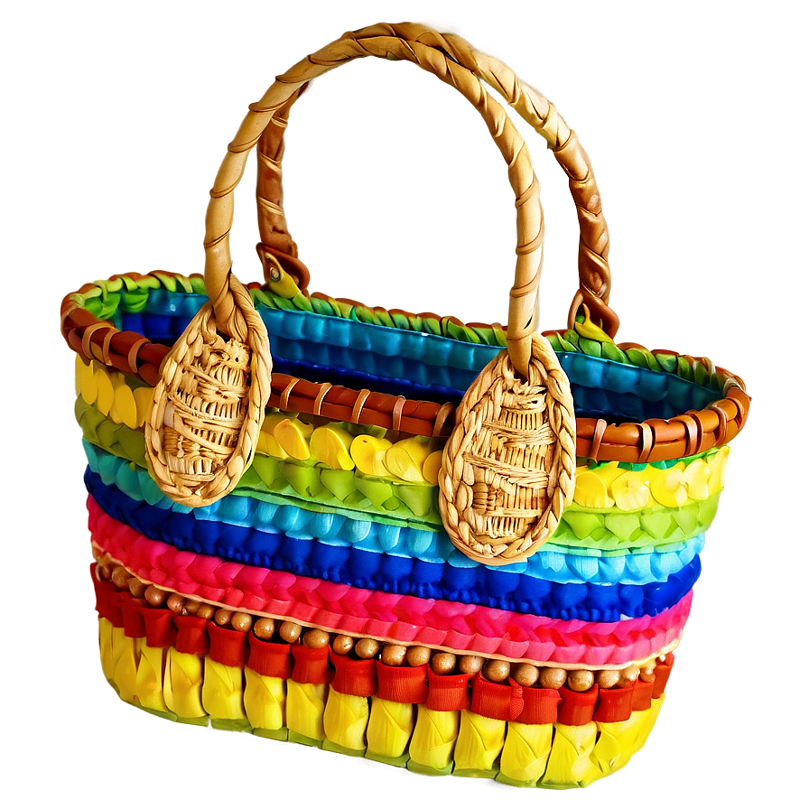 Handmade Beach Bag Png Wql PNG Image