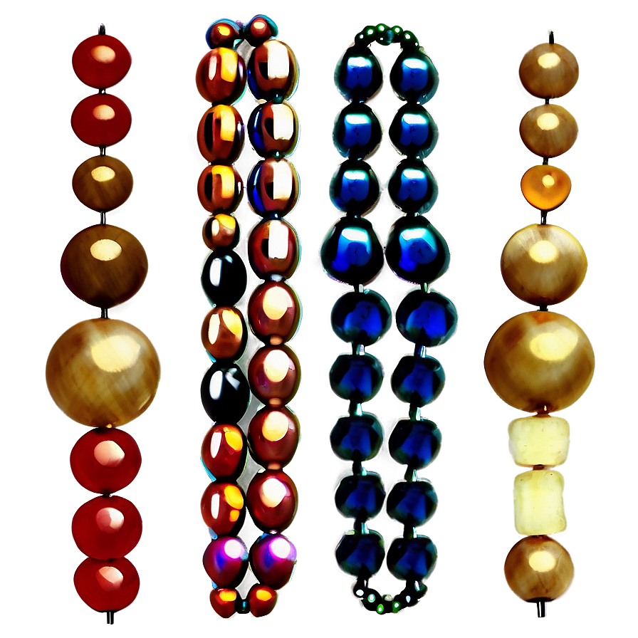 Handmade Beads Assortment Png Esl82 PNG Image