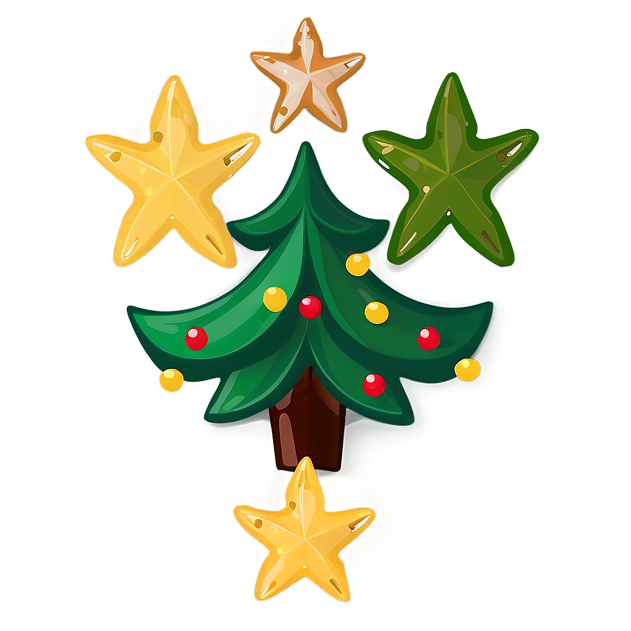 Handmade Christmas Tree Star Png Scp PNG Image