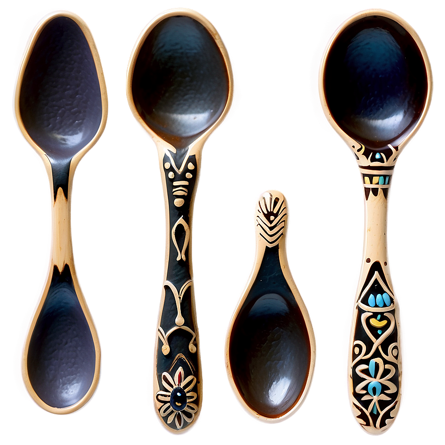 Handmade Clay Teaspoon Png Lsb PNG Image