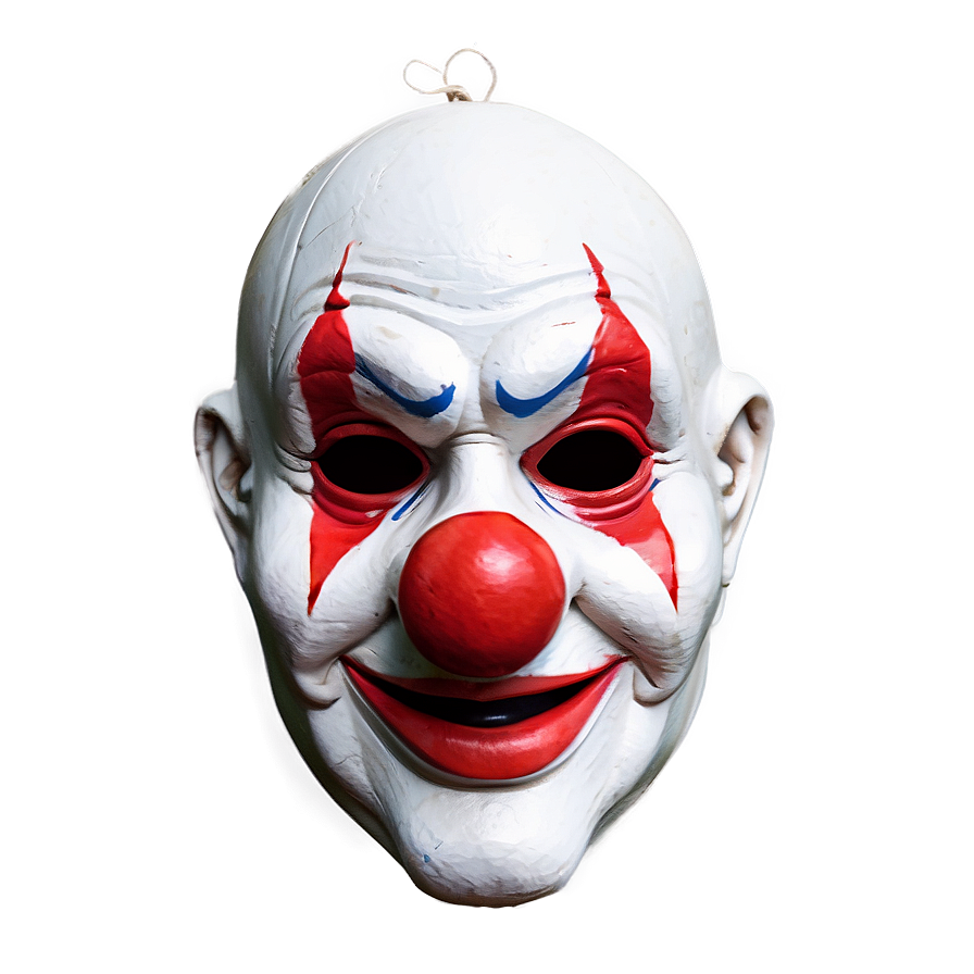 Handmade Clown Mask Png 06212024 PNG Image