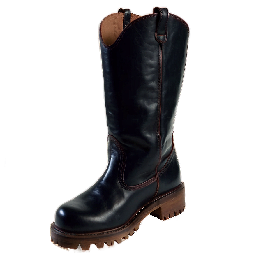 Handmade Leather Boot Png 06132024 PNG Image