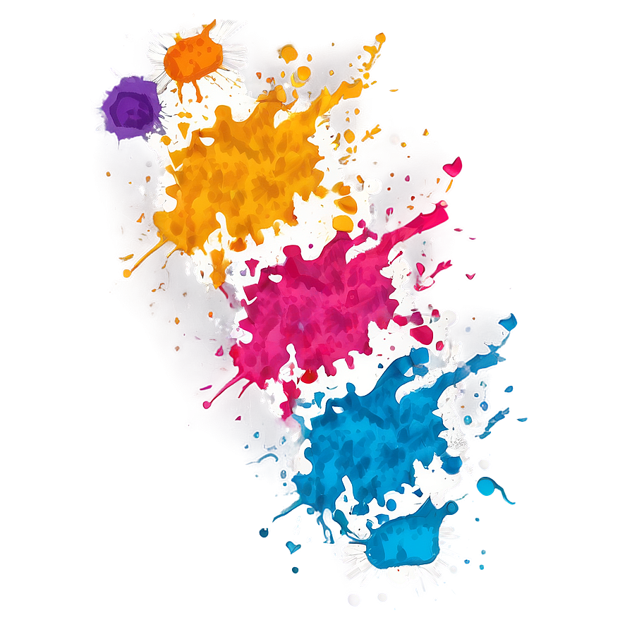 Handmade Paint Splatter Png 05042024 PNG Image